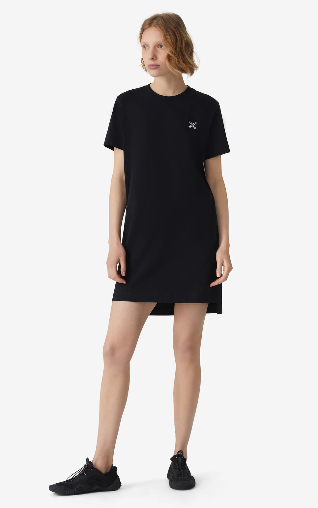 Kenzo Sport Little X t shirt ワンピース レディース 黒 - OUQRDA651